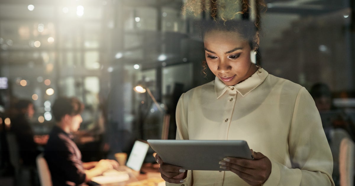 woman-working-on-tablet woman-working-on-tablet
